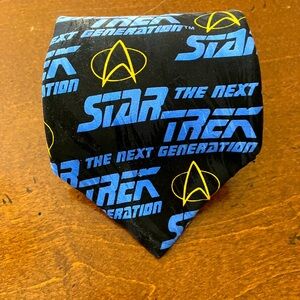 EUC Star Trek The Next Generation Logo Tie